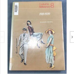 1918-1939 Fashion Design Costume Sewing Reference Book Marion Sichel Batsford